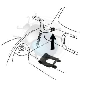 GRAPA SOPORTE CAPOT 130310-530