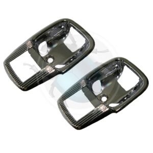 MARCO CROM.TIRADOR APERT.PUERTA PLASTICO (PAR)12-220