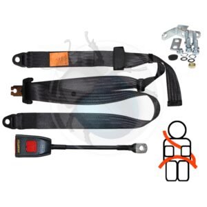 CINTURON SEGUR. ESTATICO 3 pts DEL. homologado EU14-601