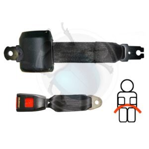 CINTURON SEGUR. 2 pts AUTOM. DEL./TRAS. homol. EU14-603