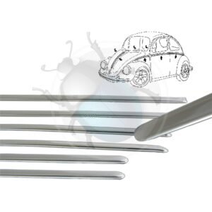 JUEGO MOLDUR. CROM. 68-73 (7 piezas) BRASIL15-090