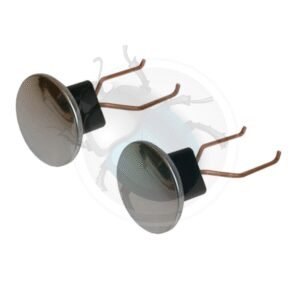 TAPA CROMADA SOPORTE GATO pareja15-500