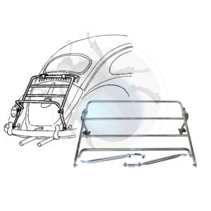 BACA SOBRE CAPÓ MOTOR Tipo 115-554