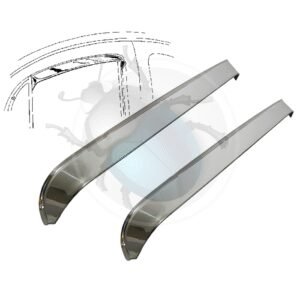 DEFLECTOR DE PUERTA CROMADO pareja ->6415-730