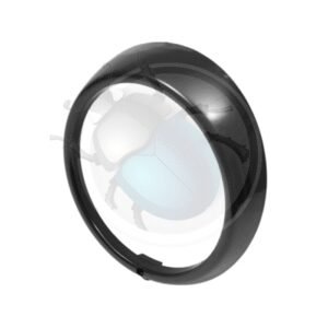 BISEL FARO. DEL. PLÁSTICO NEGRO 74-> 1 TORNILLO16-036-BK