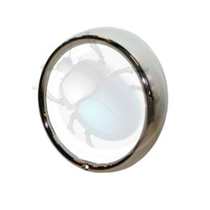 BISEL FARO DEL. CROMADO 74-> 1 TORNILLO +++16-037