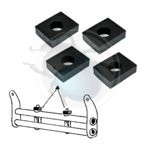 SILENTBLOCS TORRE AMORTIGÜADOR TRAS.10mm (4)17-514