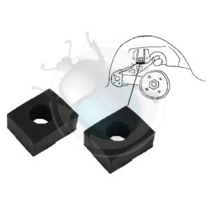 SILENTBLOC INFERIOR EJE DELANTERO 17mm pareja17-515