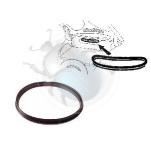 JUNTA CAJA DE VENTILACIÓN/REJILLA CAPÓ DELANTERO17-527