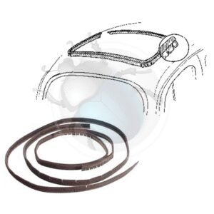 GOMA TECHO CORREDIZO FIELTRO DEL. y TRAS. 64-7717-650