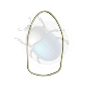 GOMA CRISTAL PILOTO TRASERO 1300 8/67-7/70 e 130217-666