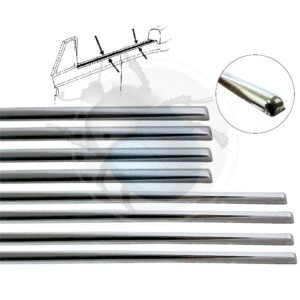 KIT CEJILLA VENTANA LATERAL CABRIO 53-64 8 piezas18-010