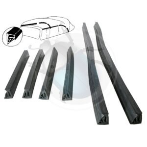 GOMAS LATERALES CAPOTA CABRIO 50-64 6 unidades WCM18-201