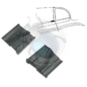 TOPES GOMA DETRÁS DE CRISTAL PUERTA 54-64 pareja18-208