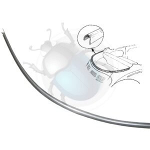 PERFIL CABLE TRASERO CABRIO T118-730