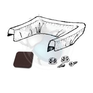 FUNDA CAPOTA 63-64 TELA MARRON18-829-CBR