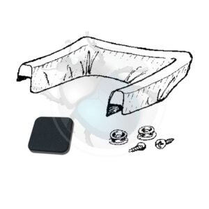 FUNDA CAPOTA 72 TELA NEGRA18-833-CBK