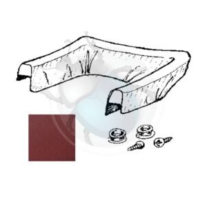 FUNDA CAPOTA 73-79 TELA BURDEOS18-834-CBD