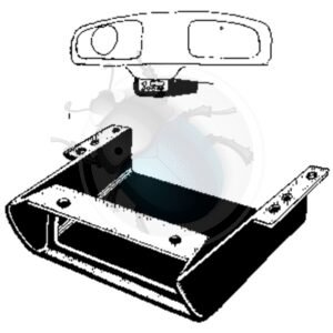 CONSOLA PARA MONTAJE AUTORADIO19-479