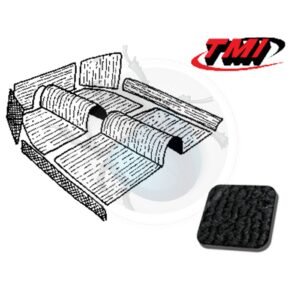 TAPICERÍA 7 piezas NEGRAS 69-72 TMI20-002