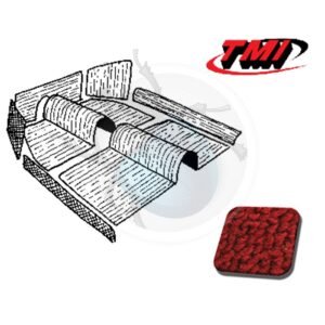 TAPICERÍA 7 piezas ROJA 58-68 TMI20-004-RED