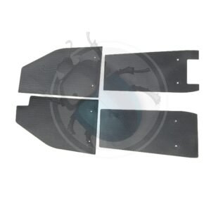 ALFOMBRILLAS GOMA DEL+TRAS. 4 piezas gris 56-59 WW20-018-GY