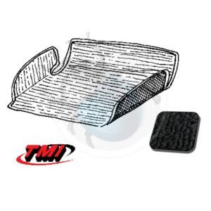 TAPICERÍA CAPÓ DELANTERO NEGRA ->67 TMI20-032