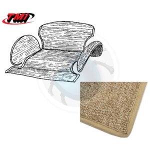 TAPICERÍA COFRE TRAS. 3 piezas OATMEAL 54-57 TMI20-038O