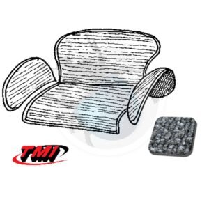 TAPICERÍAS COFRE TRASERO GRIS 58-64 TMI20-039G