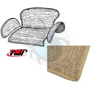 TAPICERÍA COFRE TRAS. 3 piezas OATMEAL 58-64 TMI20-039O