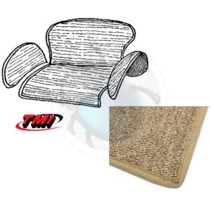 TAPICERÍA COFRE TRASERO 5 piezas OATMEAL 65-72 TMI20-040O