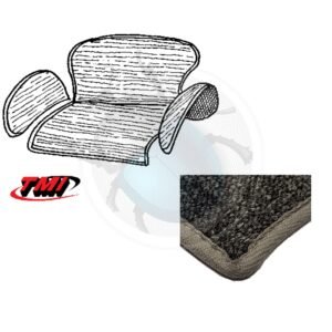 TAPICERÍA COFRE TRASERO GRIS 73-79 TMI CAL+++20-042-BQ