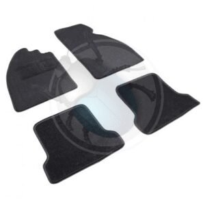 ALFOMBRILLAS  NEGRA 4 piezas20-049