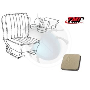 FUNDAS DE ASIENTOS blanco roto liso 58-67 TMI20-110WH