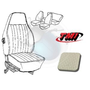 FUNDAS ASIENTOS gris claro c/reposacabeza 73  TMI20-118G