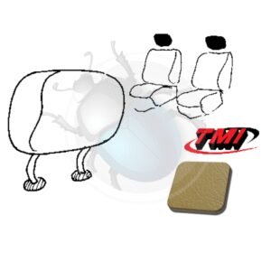 REPOSACABEZAS saddle #90 pareja 77-> TMI20-126S