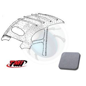 TECHO INTERIOR TELA gris 61-62 TMI20-256