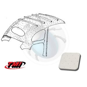 TECHO VINILO PERFORADO blanco 68-79 TMI20-271