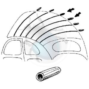 TOPES SOPORTES TECHO INTERIOR 14 unidades20-274C