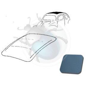 CUBIERTA TECHO CORREDIZO vinilo Gulf-blue 57-6320-280GB