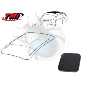 CUBIERTA DE TECHO CORREDIZO vinilo negro 57-6320-280N