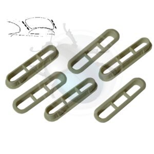 ENTRADAS TRASERAS AIRE 6 unidades BLANCO20-300