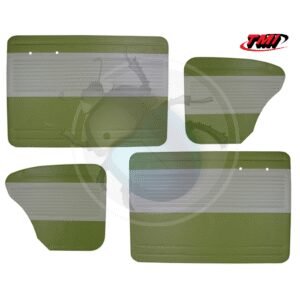 PANELES LAT. 2 TONOS blanco verde 49-55 4 unidades20-315PG