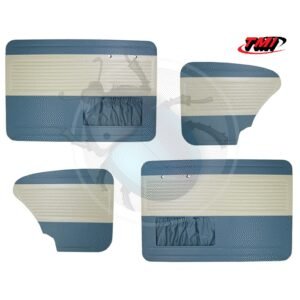 PANELES LAT. 2 TONOS blanco/azul 56-64 4 unidades20-320BL