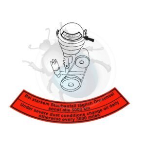 PEGATINA FILTRO AIRE 53-6622-304