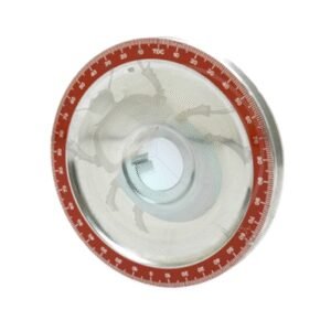 POLEA ALUMINIO LISA ROJA27-175