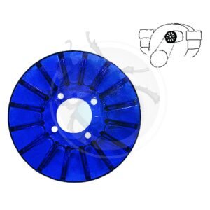 TAPA POLEA ALTERNADOR AZUL27-183