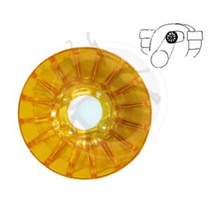 TAPA POLEA ALTERNADOR AMARILLA27-184