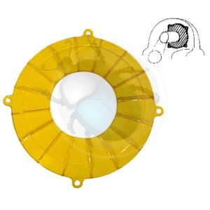 CHAPA CUBIERTA DINAMO AMARILLA27-191