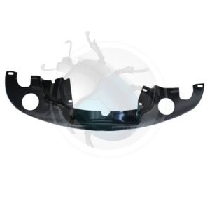 CHAPA DELANTERA MOTOR NEGRA estandar 1